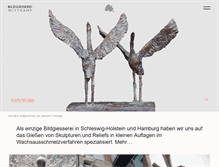 Tablet Screenshot of bildgiesserei-wittkamp.de